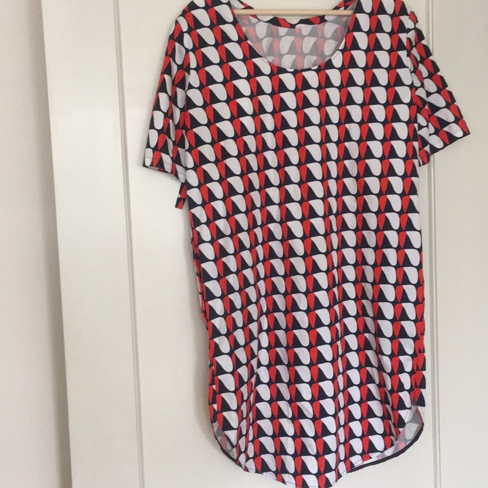 COS printed shift dress